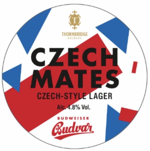 Czech Mates 4.8%, Thornbridge Brewery, England