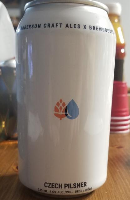 Czech Pilsner 4.6%, Anderson Craft Ales, Canada