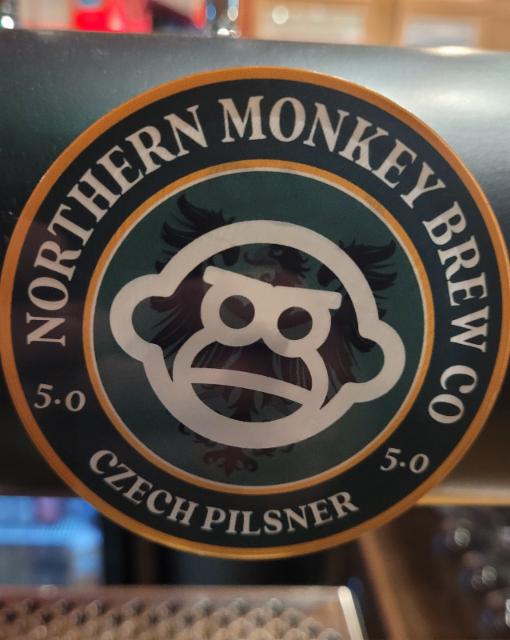 Czech Pilsner 5.0%, Northern Monkey Brew Co., England