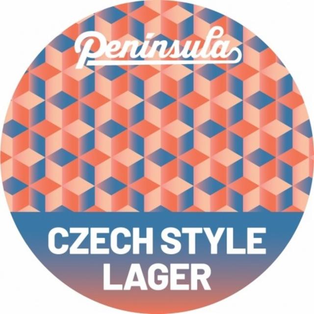 Czech Style Lager 4.8%, Cervecera Península, Spain