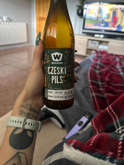 Czeski pils 4.6%, browar waszczukowe, Poland