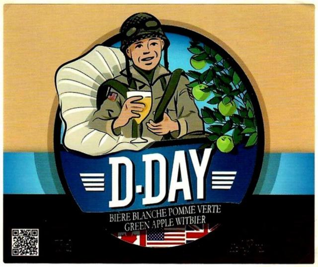 D-Day Blanche 4.5%, Brasserie Artisanale Des 2 Caps, France