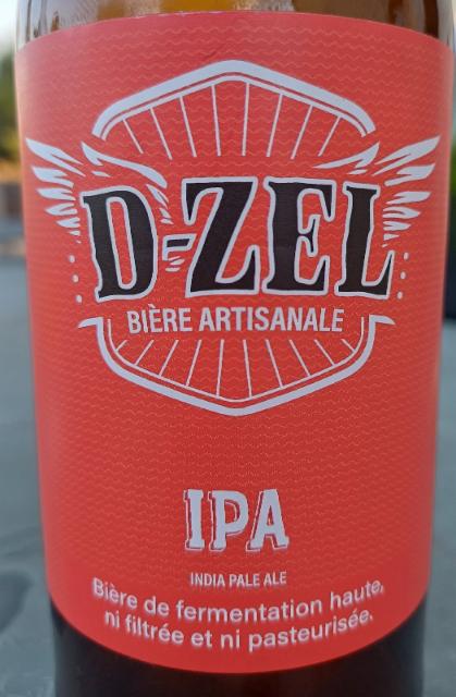 D-Zel IPA 5.7%, Brasserie Turone (Ex Brasserie De L'Aurore), France