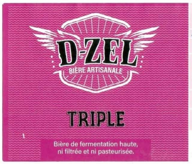 D-Zel Triple 8.0%, Brasserie Turone (Ex Brasserie De L'Aurore), France
