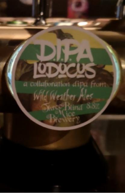 D.I.P.A Lodocus 8.8%, Three Blind Mice Brewery, England
