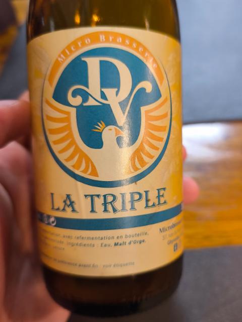 d.v la triple 9.0%, Microbrasserie dv, France