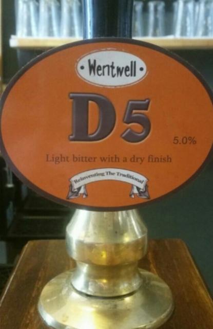 D5 5.0%, Wentwell Brewery, England
