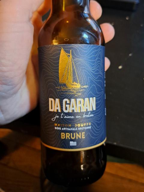 Da Garan Brune 5.0%, Maison Jouffe (Argwen), France