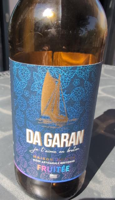 Da Garan Fruitée 3.5%, Maison Jouffe (Argwen), France