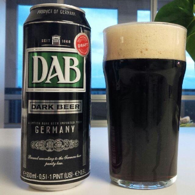 DAB Dortmunder Dark 4.9%, Dortmunder Actien-Brauerei (Oetker Group) | DAB, Germany