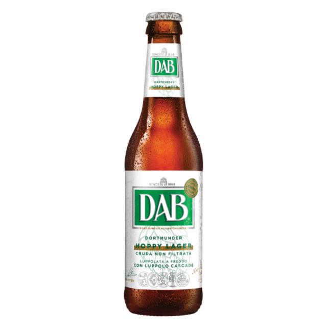 DAB Hoppy Lager 5.0%, Dortmunder Actien-Brauerei (Oetker Group) | DAB, Germany