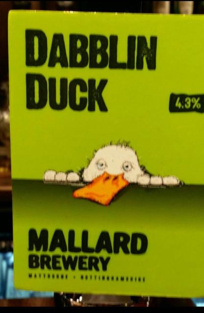 Dabblin Duck 4.3%, The Mallard Brewery, England