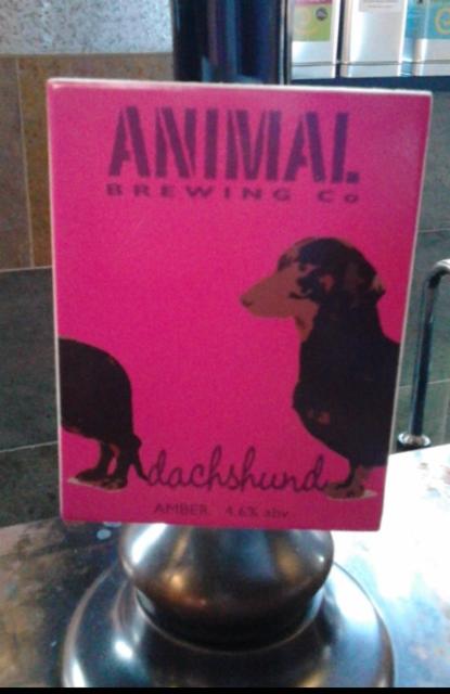 Dachsund 4.6%, Animal Brewing Co., England