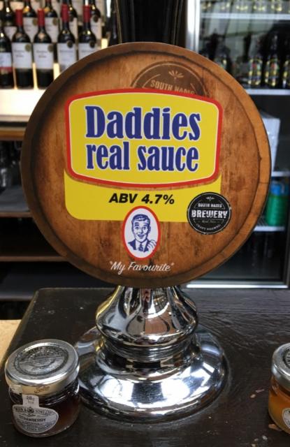 Daddies Real Sauce 4.7%, South Hams Brewery, England