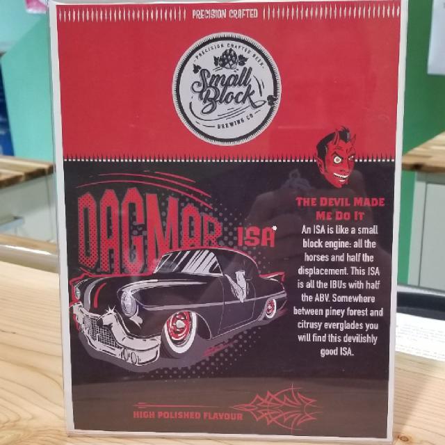 Dagmar ISA 4.5%, Small Block Brewing co., Canada