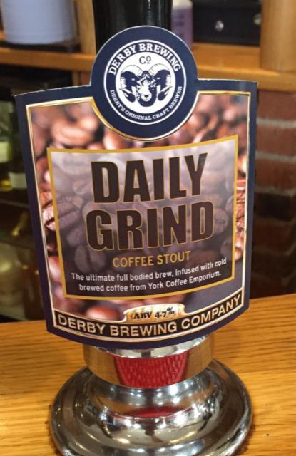 Daily Grind 4.7%, Derby Brewing, England