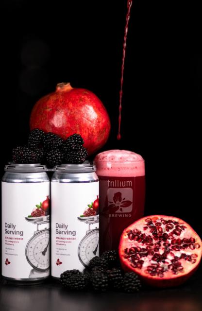 Daily Serving: Pomegranate & Blackberry 4.5%, Trillium Brewing Company, United States