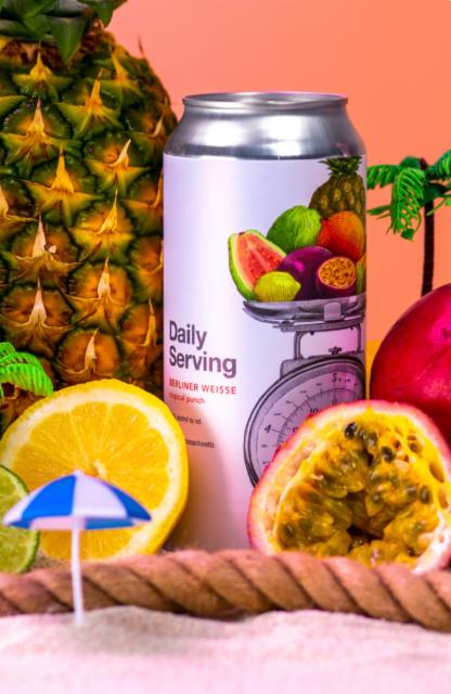 Daily Serving: Tropical Punch 3.8%, Trillium Brewing Company, United States