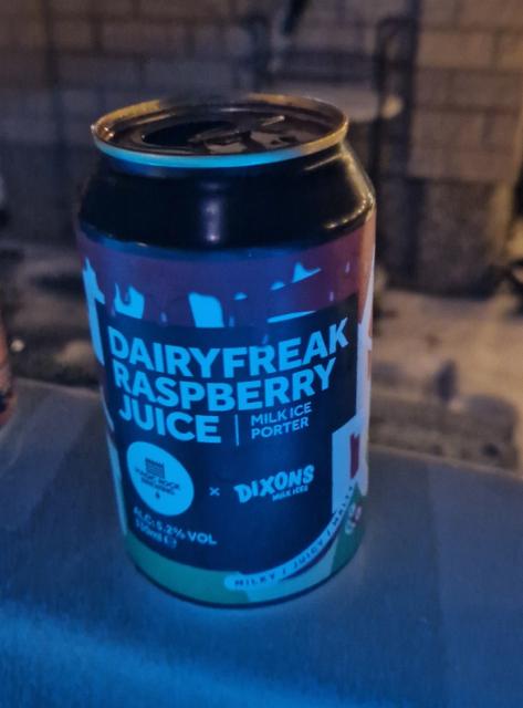 dairyfreak rapsberry juice 5.2%, Magic Rock Brewing, England
