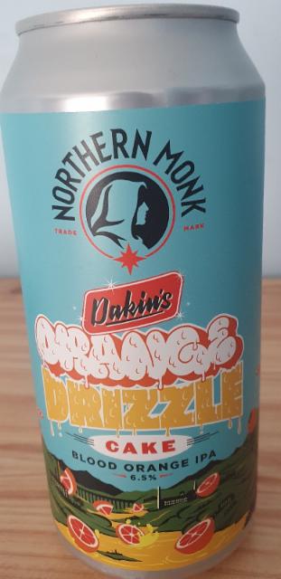 Dakins ORANGE DRIZZLE 6.5%, Northern Monk Brew Co., England