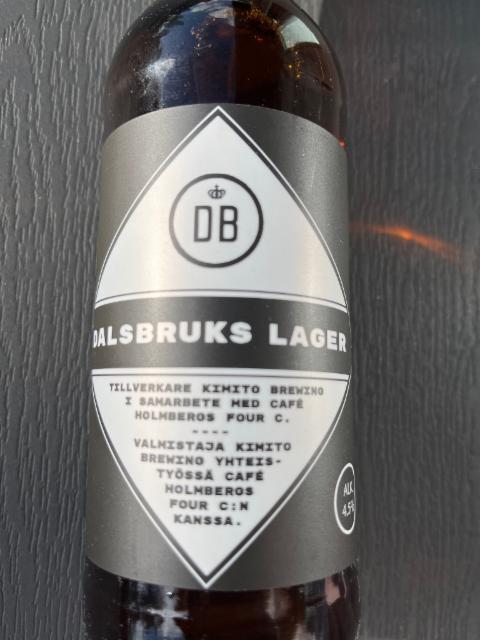 Dalsbruks lager 4.5%, Kimito Brewing, Finland
