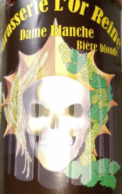 Dame Blanche 8.5%, Brasserie L'Or Reine, France