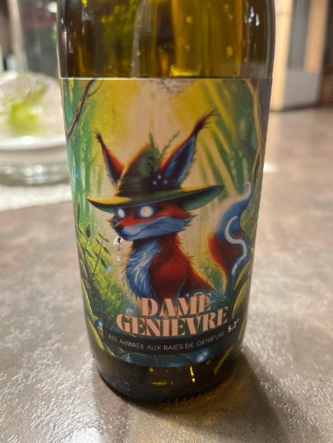 Dame Genièvre 5.2%, Brasserie Aube, France
