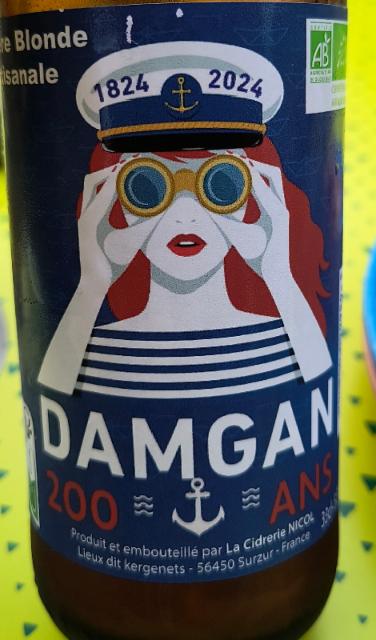 Damgan 200 ans 5.5%, Cidrerie De Rhuys - Nicol, France