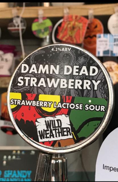Damn Dead Strawberry 4.2%, Wild Weather Ales, England