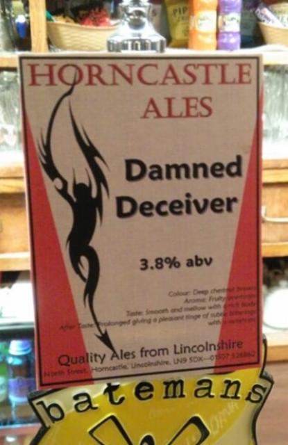 Damned Deceiver 3.8%, Horncastle Ales, England