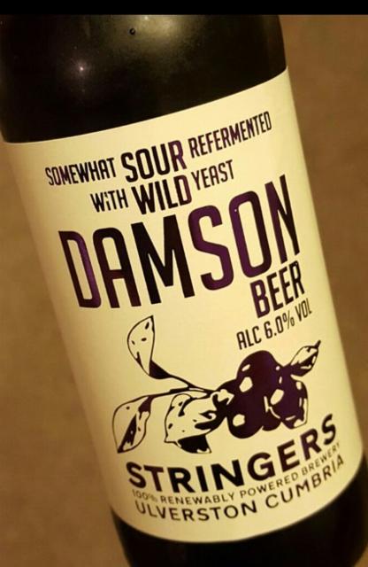 Damson Beer 6.0%, Stringers Brewery, England