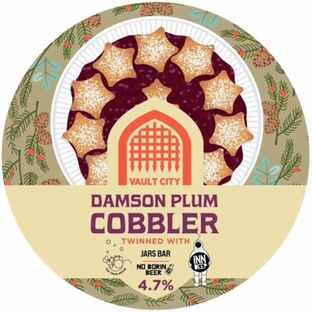 Damson Plum Cobbler 4.7%, Vault City Brewing, Scotland