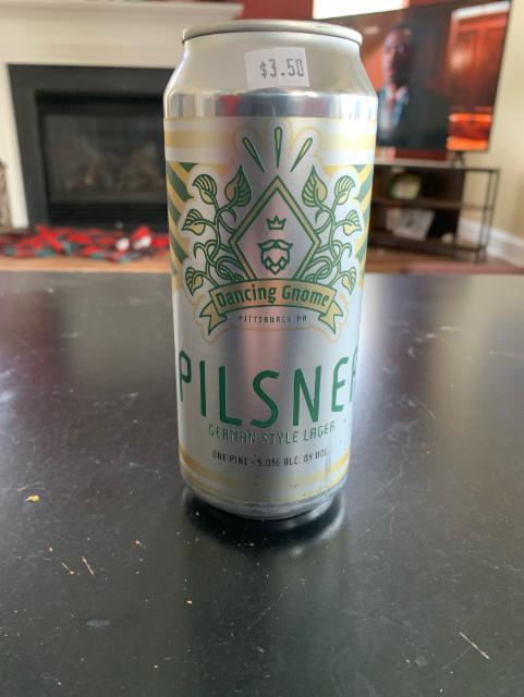 Dancing Gnome Pilsner 5.0%, Dancing Gnome, United States