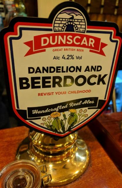 Dandelion and Beerdock 4.2%, Dunscar Bridge Brewery, England