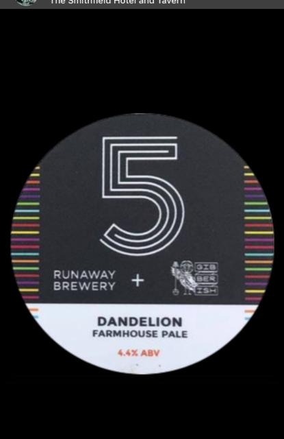 Dandelion Farmhouse Pale 4.4%, The Runaway Brewery, England