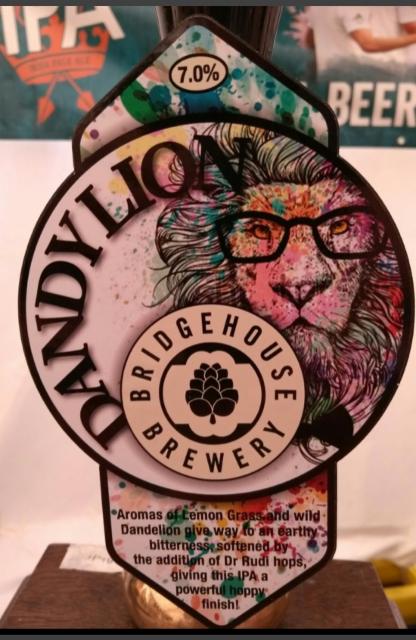 Dandy Lion 7.0%, Bridgehouse Brewery, England