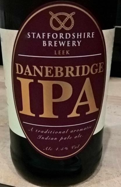 Danebridge IPA 4.5%, Staffordshire Brewery, England