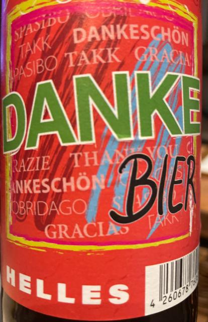 Danke Bier 5.0%, Private Landbrauerei Scheuerer, Germany