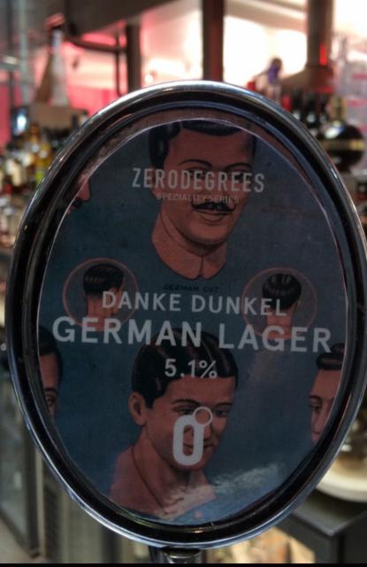 Danke Dunkel 5.1%, Zerodegrees, England