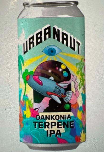 Dankonia Terpene IPA 5.9%, Urbanaut Brewing Co., New Zealand