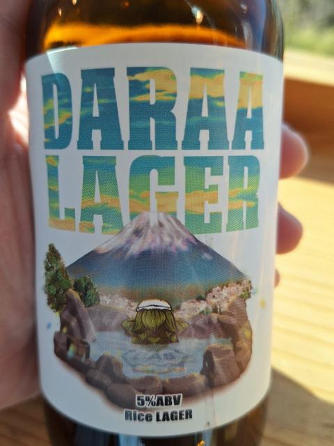 Daraa Lager 5.0%, Beer Again Brewing, Japan