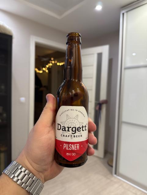Dargett Pilsner 5.0%, Dargett Craft Beer, Armenia