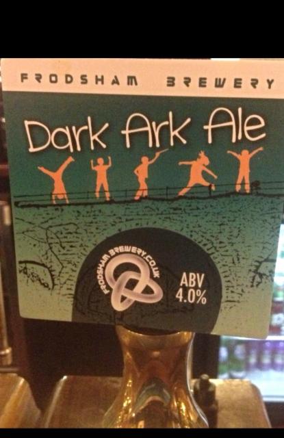 Dark Ark Ale 4.0%, Frodsham Brewery, England