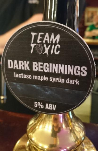 Dark Beginnings 5.0%, Team Toxic, England