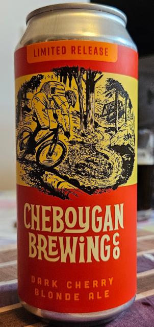 dark cherry blonde ale 0.5%, Cheboygan Brewing Company, United States