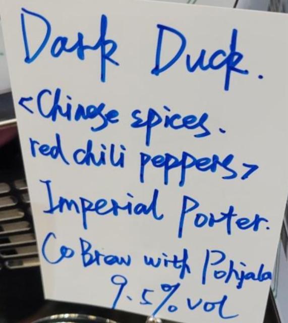 Dark Duck, Wuhan No.18 Brewing