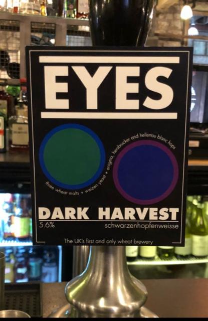 Dark Harvest 5.6%, Eyes Brewing, England