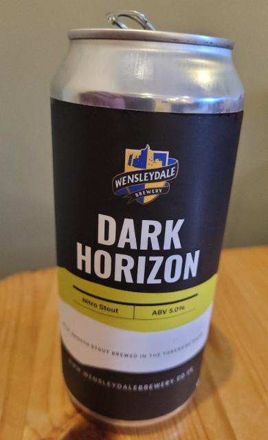 Dark Horizon 5.0%, Wensleydale Brewery, England