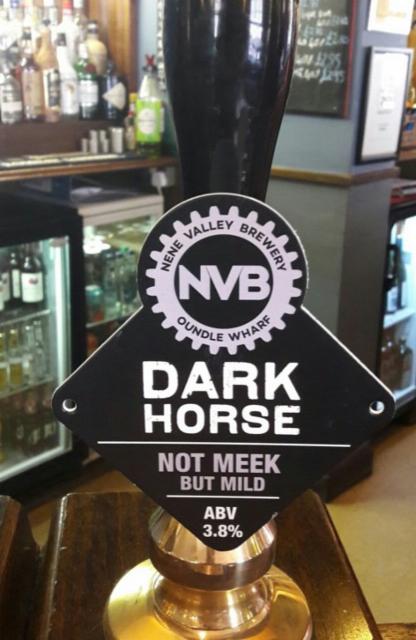 Dark Horse 3.8%, Nene Valley Brewery, England