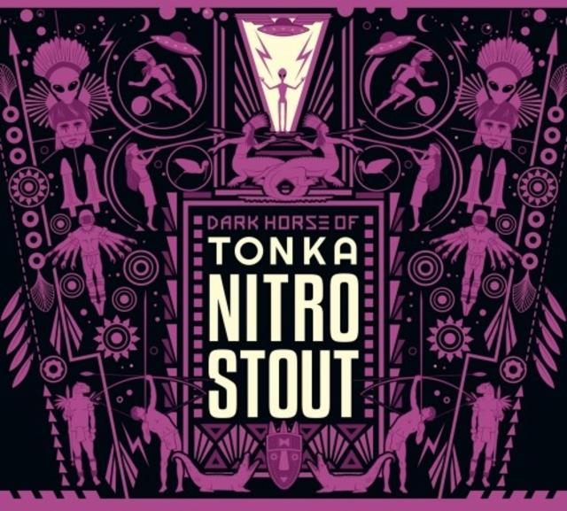 Dark Horse Of Tonka Nitro Stout 7.3%, Mad Scientist, Hungary